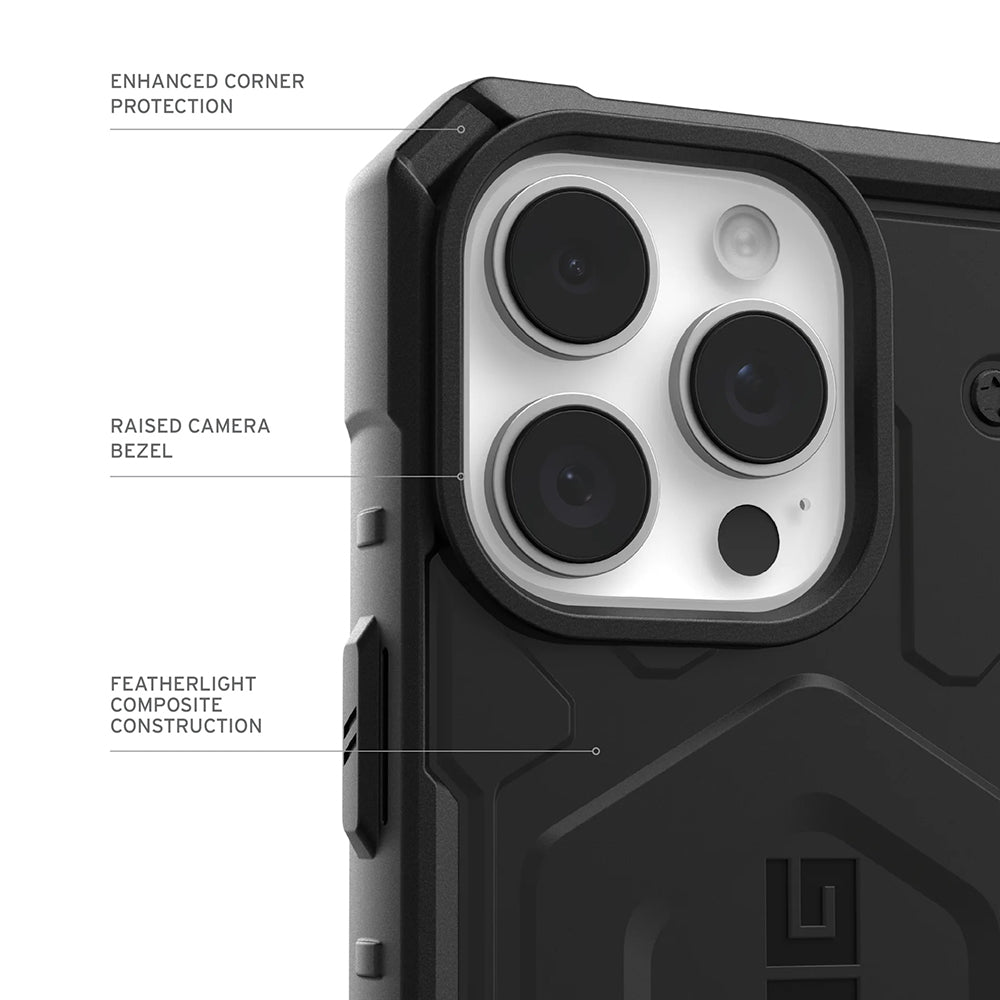 MagSafe Case for Apple iPhone 17 Pro, Urban Armor Gear, Pathfinder, Black