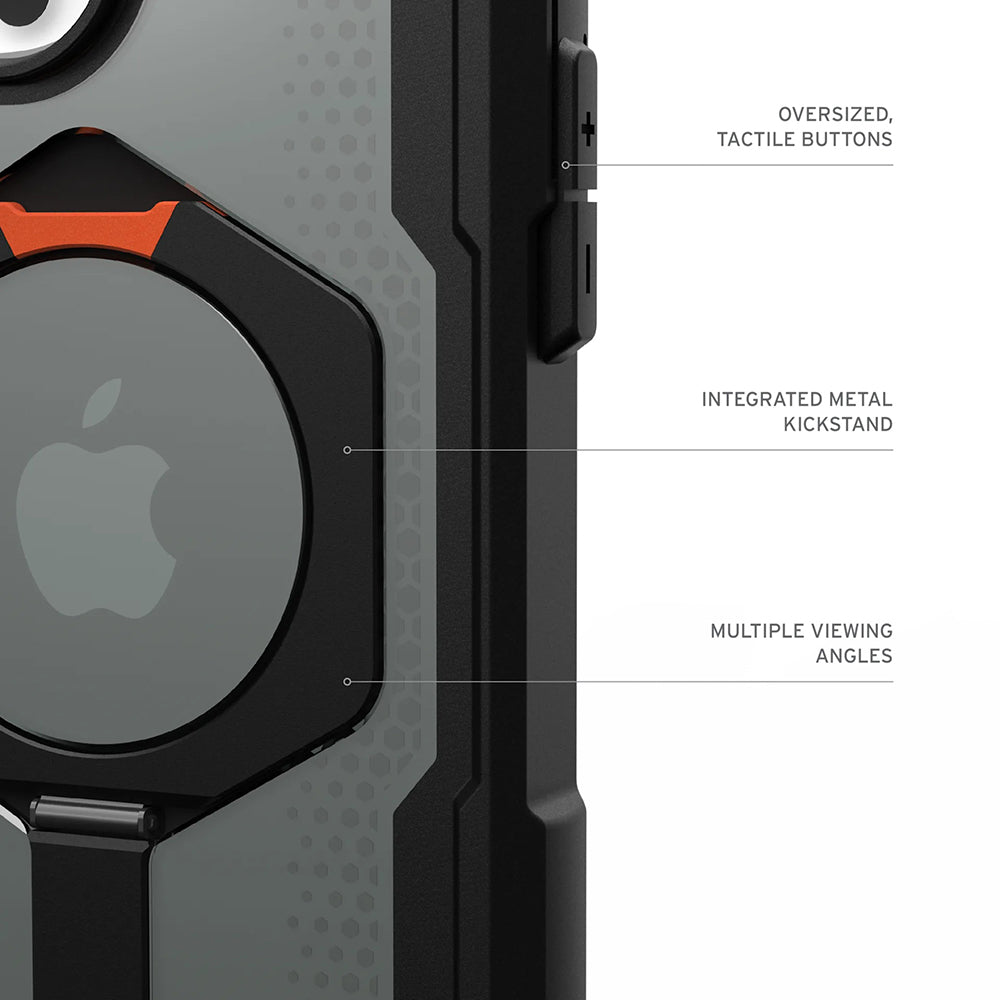 Capa MagSafe para Apple iPhone 17 Pro, Urban Armor Gear, Plasma XTE, Preta