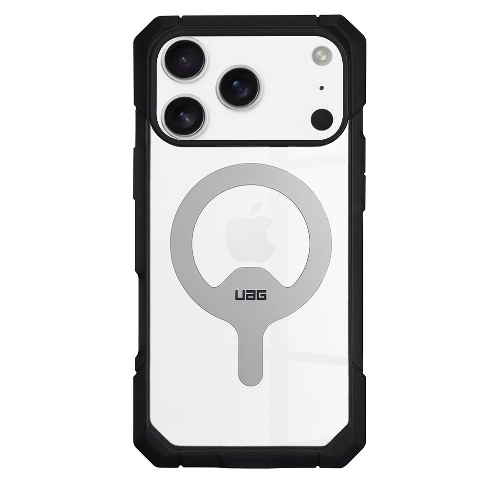 Capa MagSafe para Apple iPhone 17 Pro, Urban Armor Gear, Trooper, Cinza Transparente
