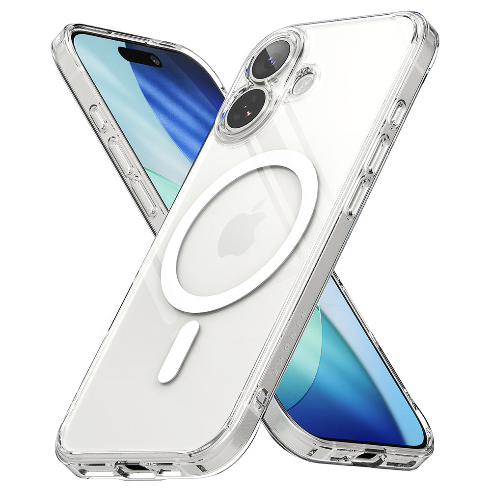 Capa MagSafe para Apple iPhone 17, Ringke, Fusion, Transparente