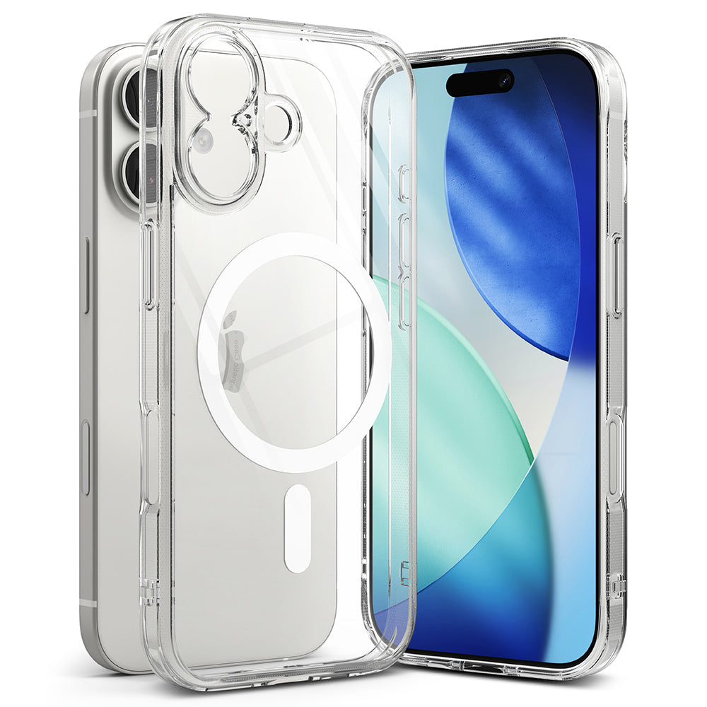 Capa MagSafe para Apple iPhone 17, Ringke, Fusion, Transparente