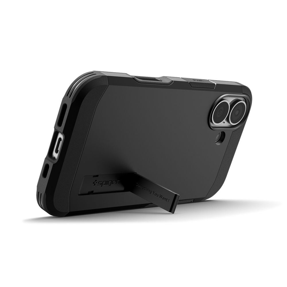 Capa MagSafe para Apple iPhone 17, Spigen, Tough Armor T, Preta ACS10391