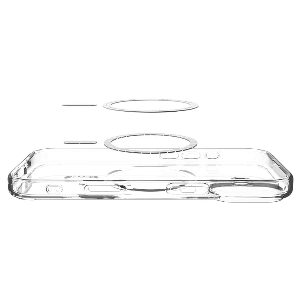 Capa MagSafe para Apple iPhone 17, Spigen, Ultra Hybrid, Branco Acetinado