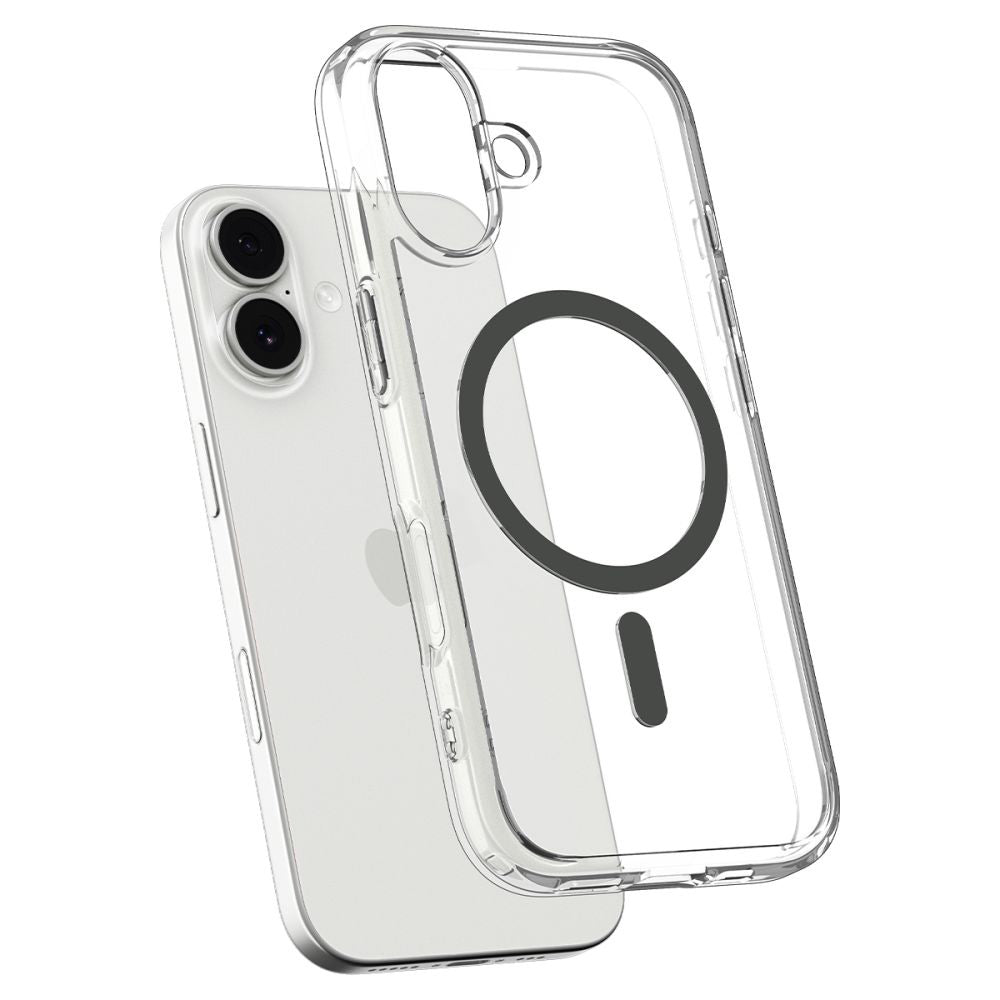 Capa MagSafe para Apple iPhone 17, Spigen, Ultra Hybrid, Cinza ACS10381