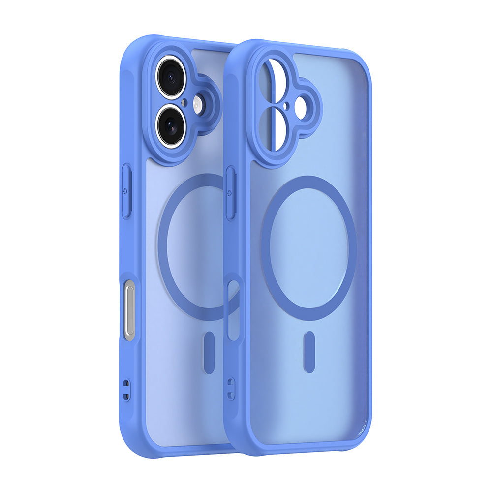 Capa MagSafe para Apple iPhone 17, Techsuit, HaloFrost II, Azul