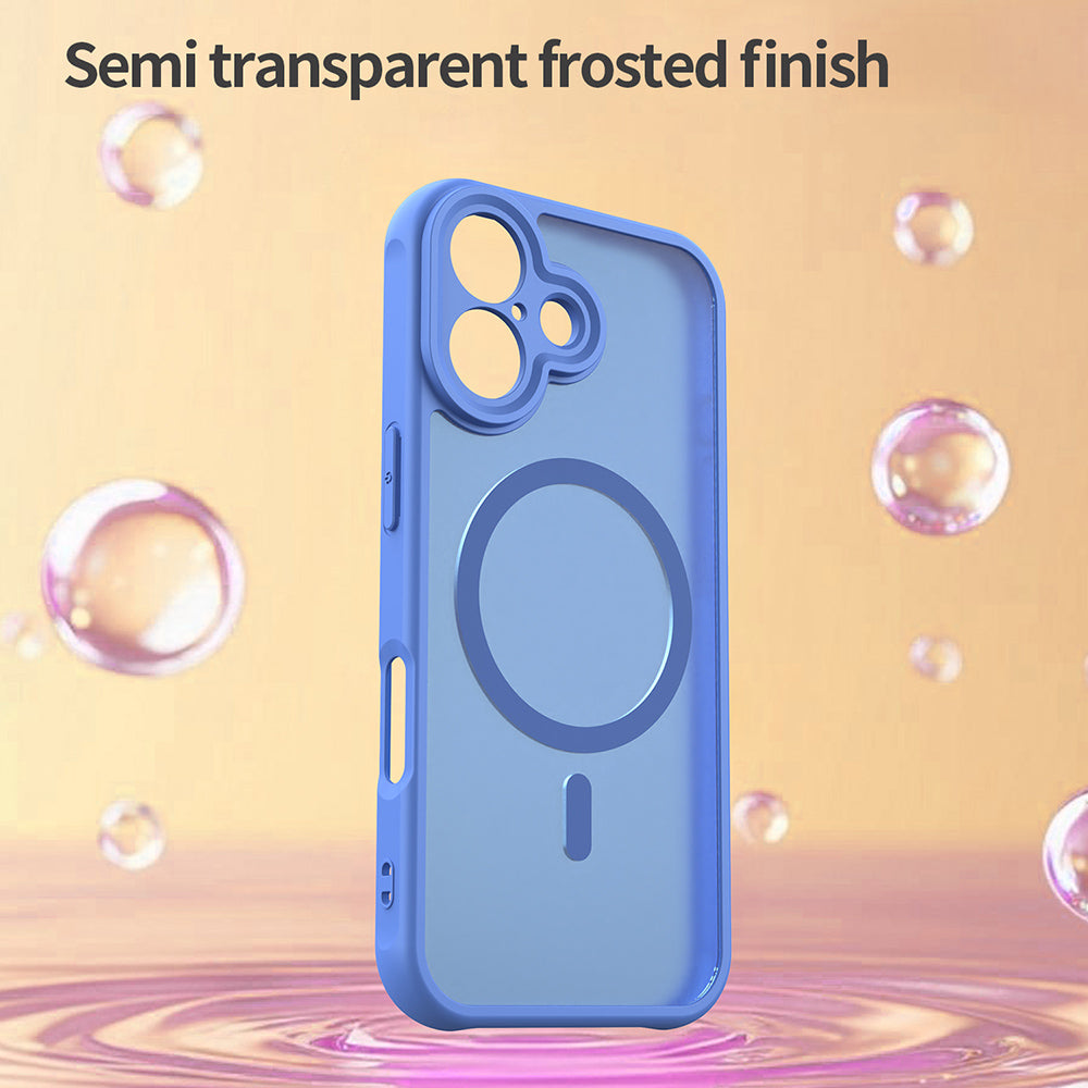 Capa MagSafe para Apple iPhone 17, Techsuit, HaloFrost II, Azul