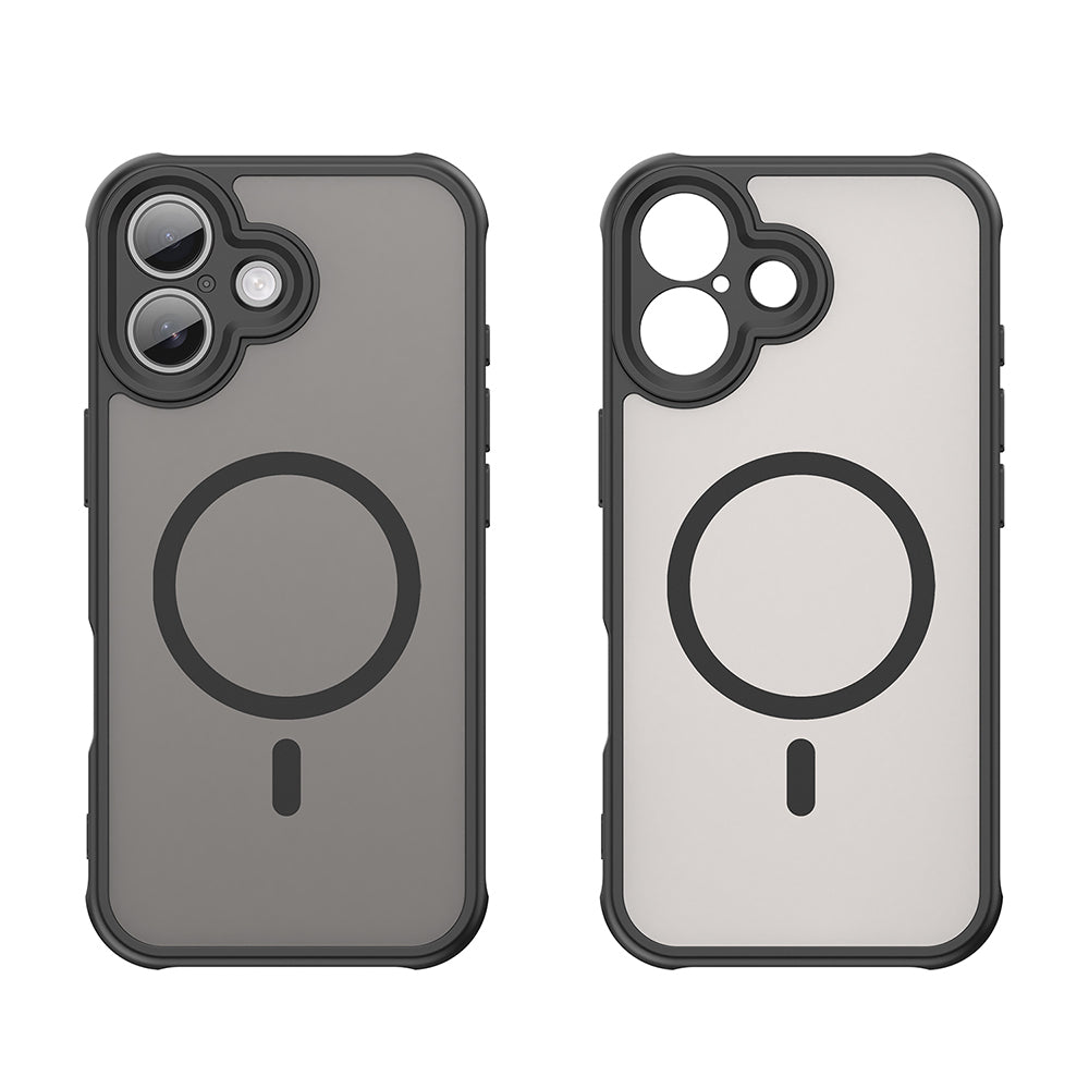 Capa MagSafe para Apple iPhone 17, Techsuit, HaloFrost II, Preta