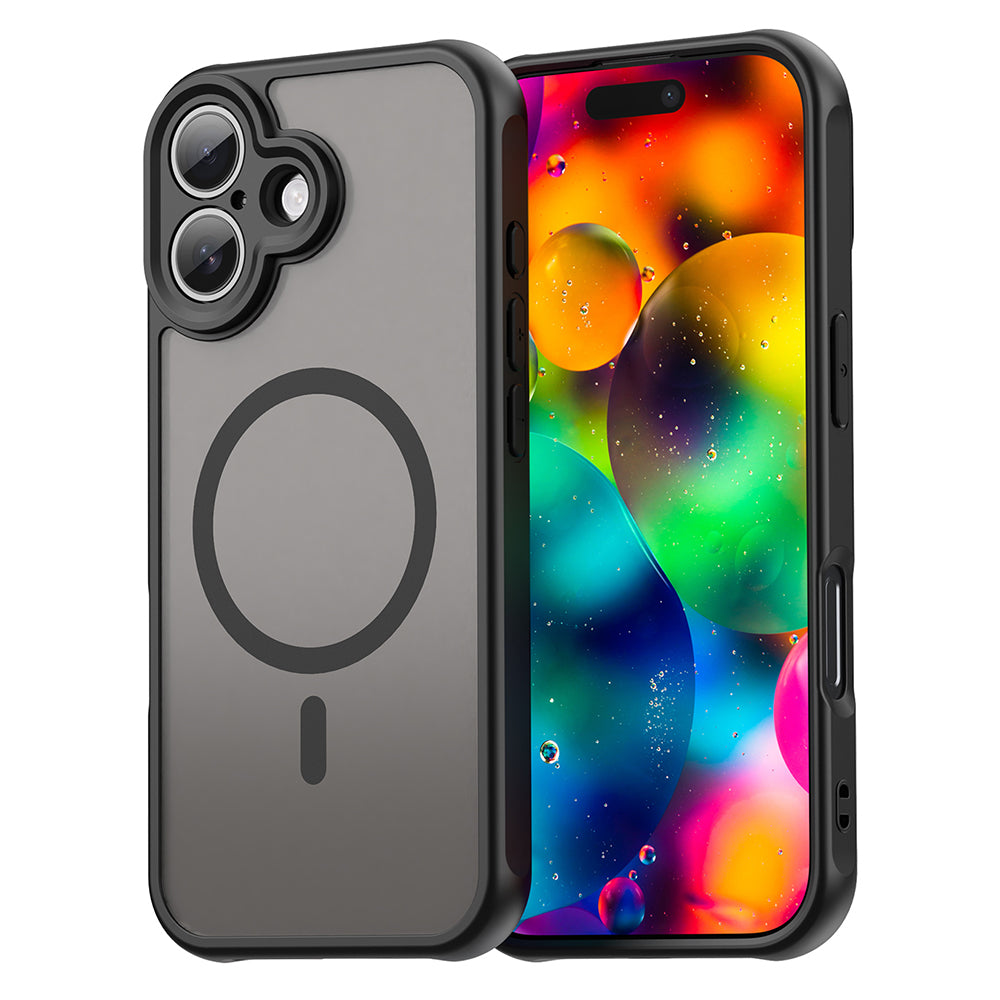 Capa MagSafe para Apple iPhone 17, Techsuit, HaloFrost II, Preta