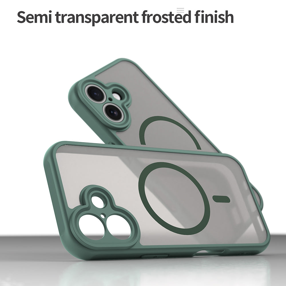 Capa MagSafe para Apple iPhone 17, Techsuit, HaloFrost II, Verde