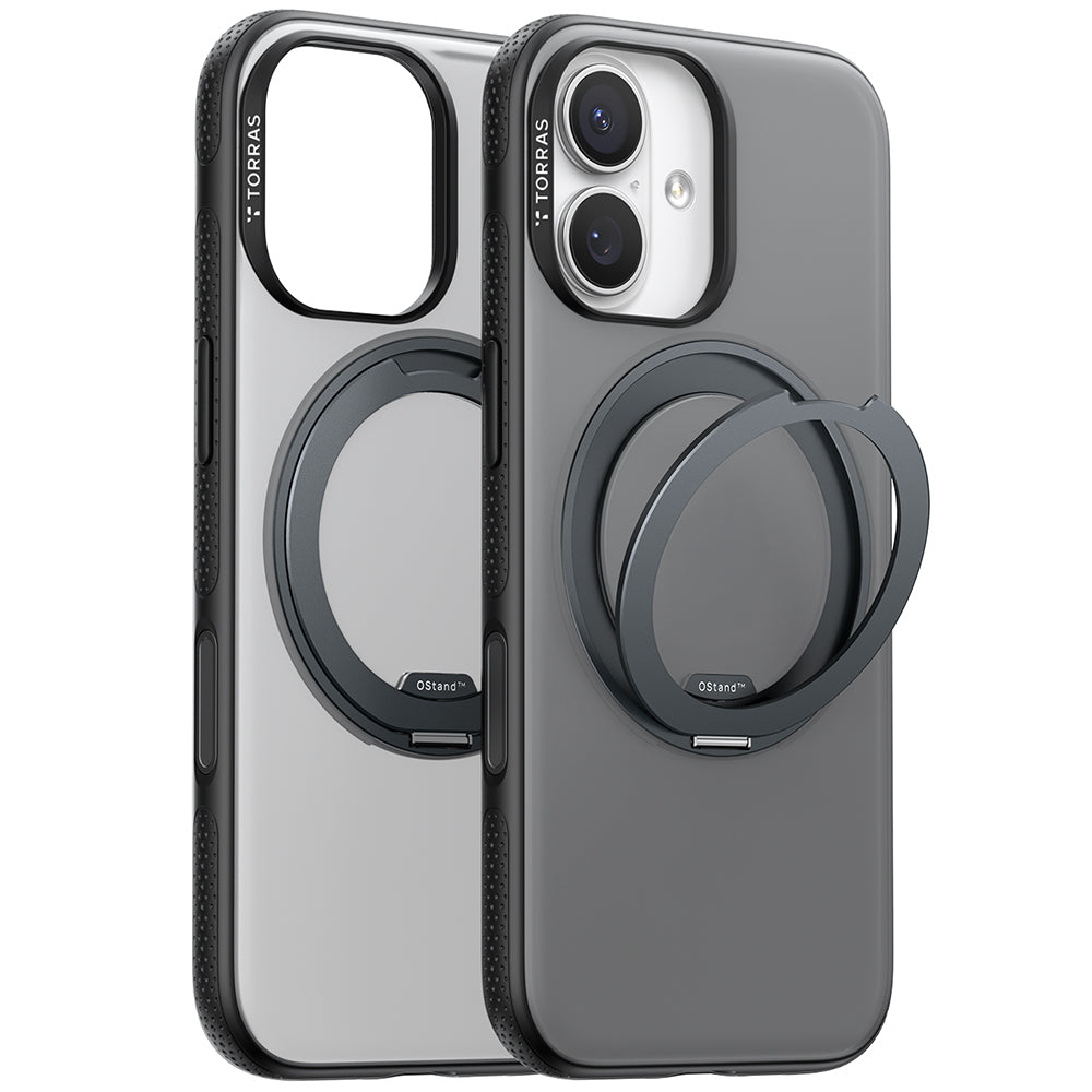 Capa MagSafe para Apple iPhone 17, Torras, Ostand R Fitness, Preta