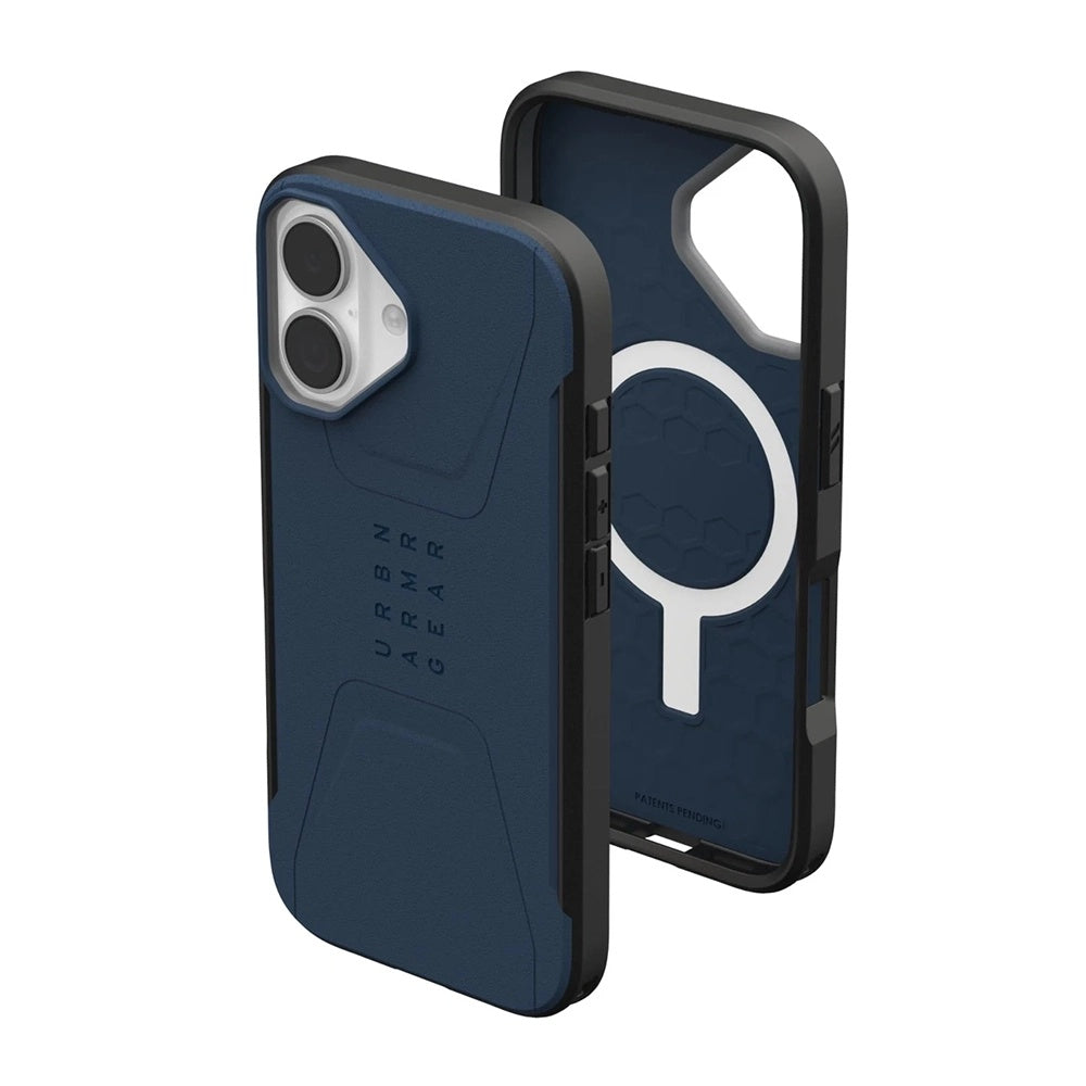 Capa MagSafe para Apple iPhone 17, Urban Armor Gear, Civilian, Azul-marinho
