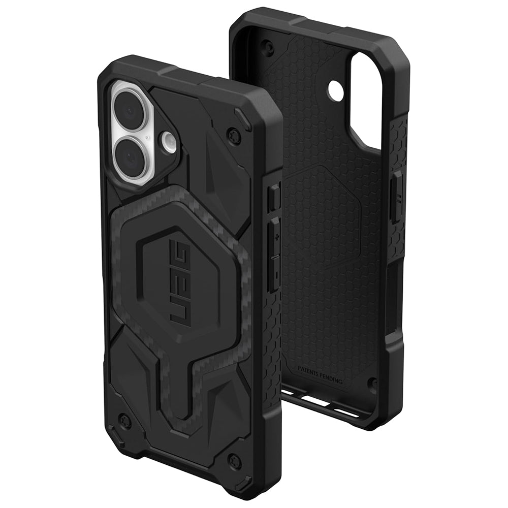 Capa MagSafe para Apple iPhone 17, Urban Armor Gear, Monarch Pro Carbon, Preta