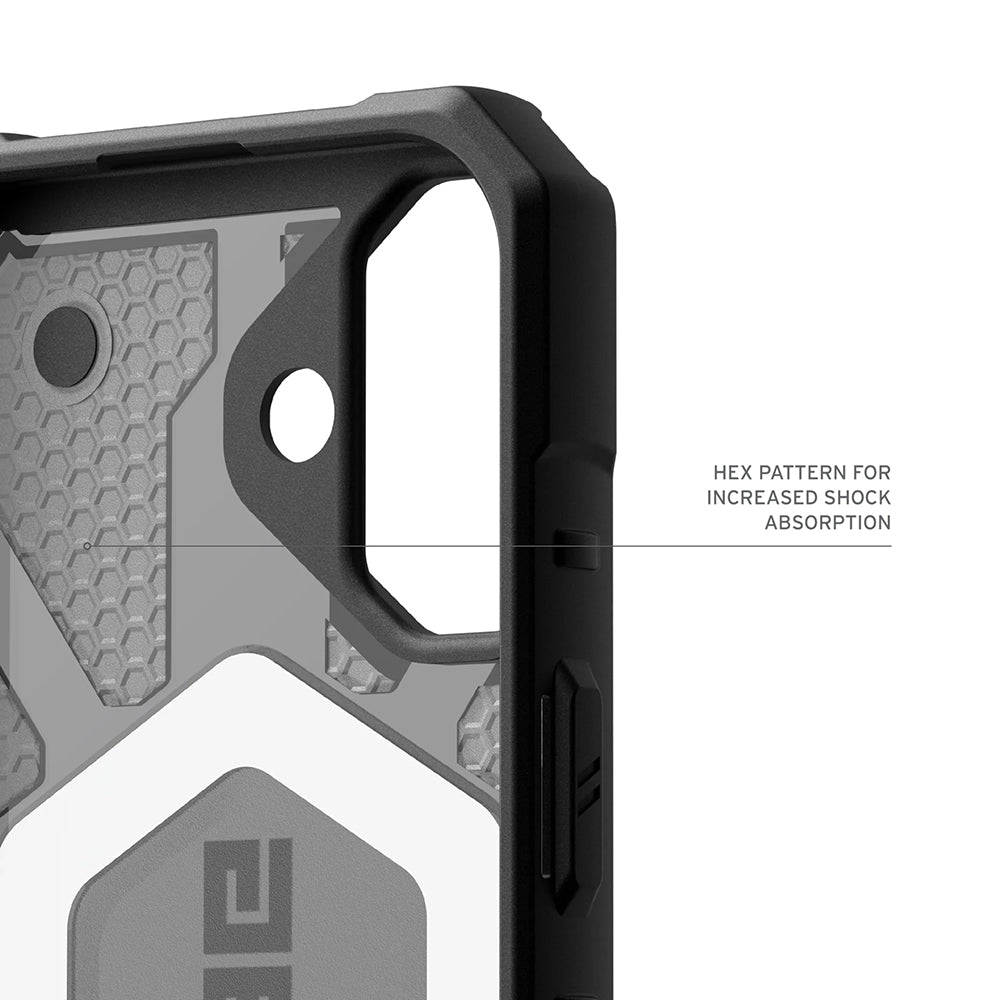 Capa MagSafe para Apple iPhone 17, Urban Armor Gear, Pathfinder Clear, Cinza