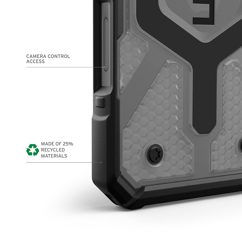 Capa MagSafe para Apple iPhone 17, Urban Armor Gear, Pathfinder Clear, Cinza