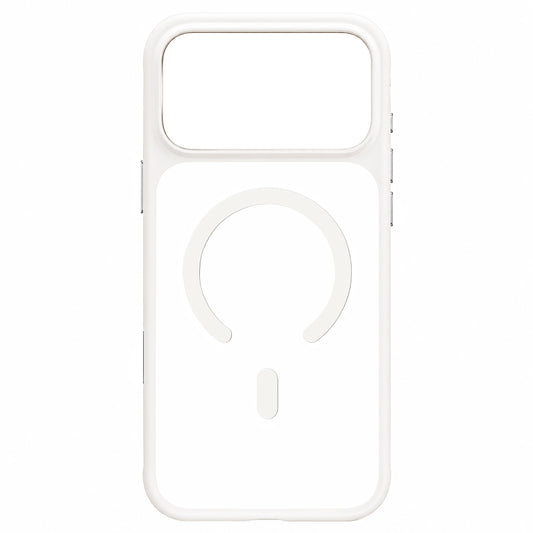 Capa MagSafe para Apple iPhone 18 Pro / 17 Pro, Blueo, Skin Friendly Anti-Drop, Branca Acetinada