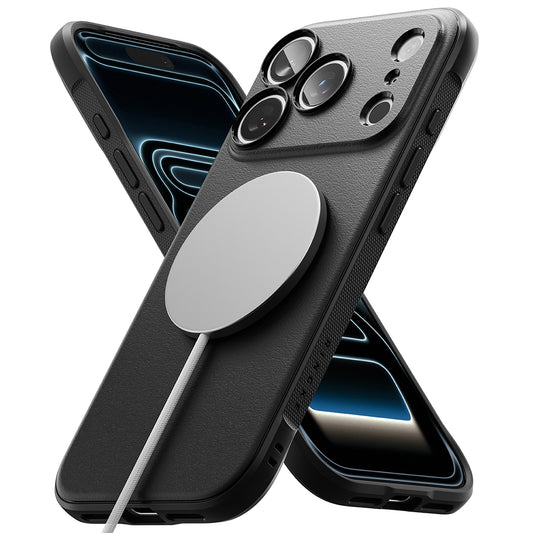 Capa MagSafe para Apple iPhone 18 Pro / 17 Pro, Ringke, Onyx, Preta