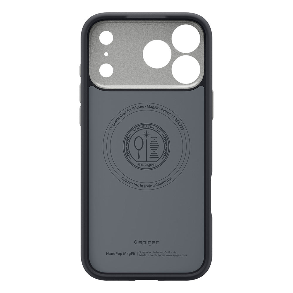 Capa MagSafe para Apple iPhone 18 Pro / 17 Pro, Spigen, Caseology Nano Pop, Preta ACS12177