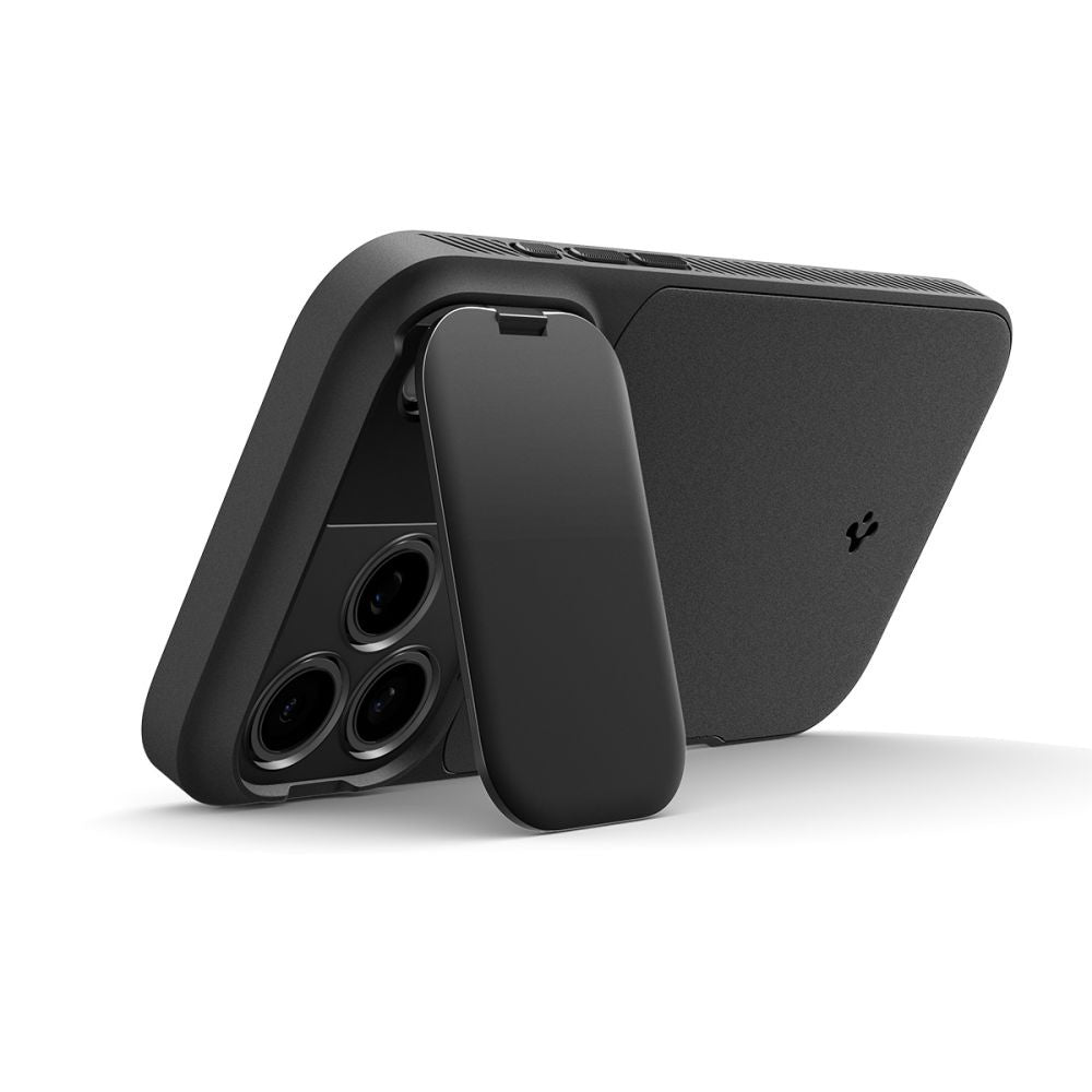 Capa MagSafe para Apple iPhone 18 Pro / 17 Pro, Spigen, Optik Armor, Preta ACS09953