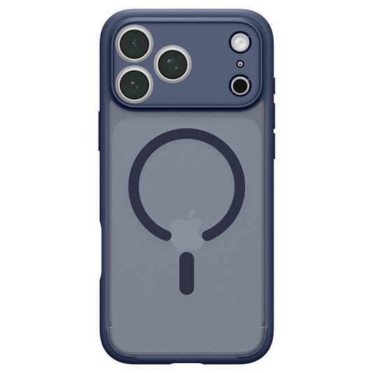 Capa MagSafe para Apple iPhone 18 Pro / 17 Pro, Spigen, Ultra Hybrid, Azul Marinho Satinado ACS11931