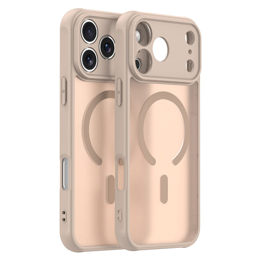 Capa MagSafe para Apple iPhone 18 Pro / 17 Pro, Techsuit, HaloFrost II, Dourada