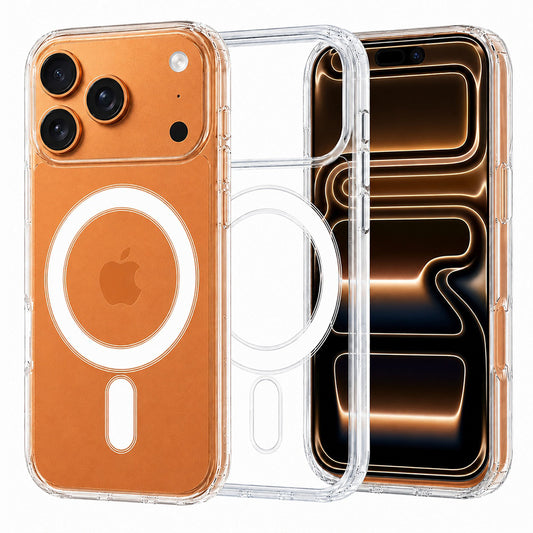 Capa MagSafe para Apple iPhone 18 Pro / 17 Pro, Techsuit, Pro, Transparente