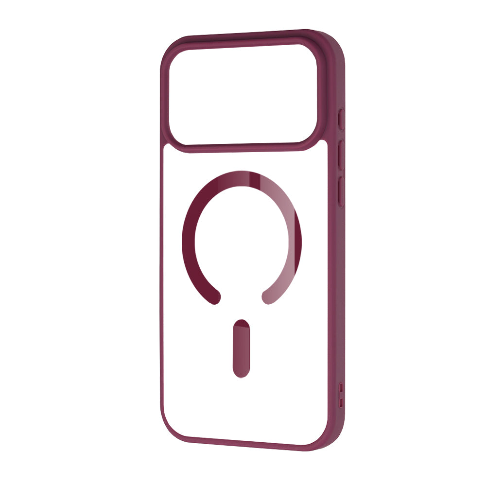 Capa MagSafe para Apple iPhone 18 Pro / 17 Pro, Techsuit, Pro, Vinho Escuro