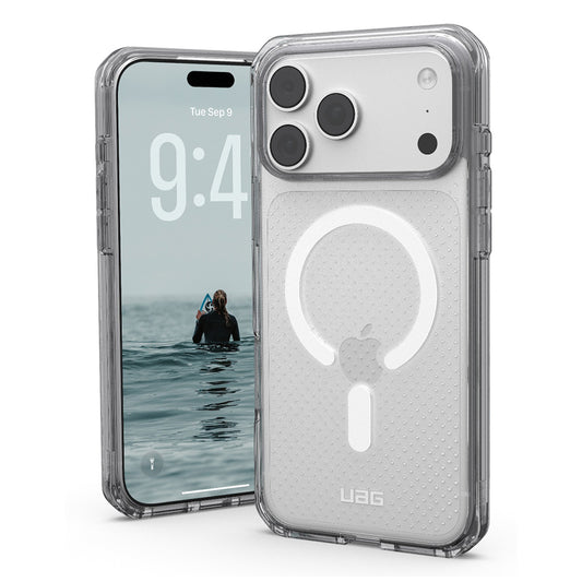 Capa MagSafe para Apple iPhone 18 Pro / 17 Pro, Urban Armor Gear, Dot, Prateada