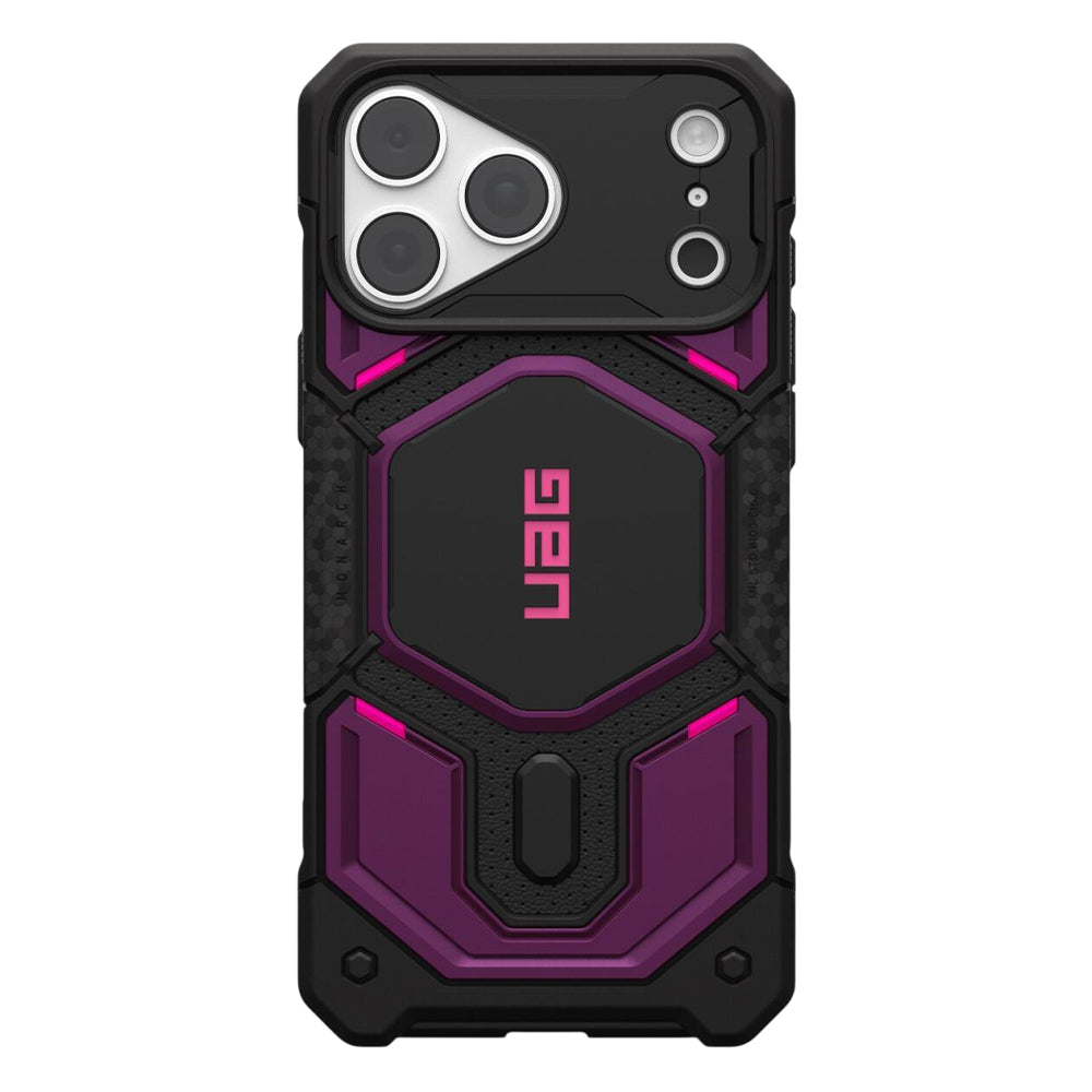 Capa MagSafe para Apple iPhone 18 Pro / 17 Pro, Urban Armor Gear, Monarch Pro, Roxa