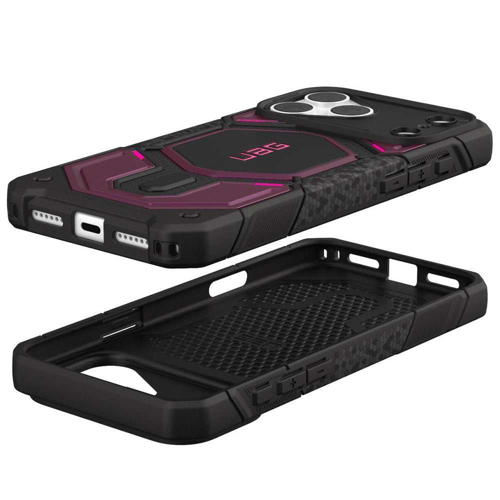 Capa MagSafe para Apple iPhone 18 Pro / 17 Pro, Urban Armor Gear, Monarch Pro, Roxa