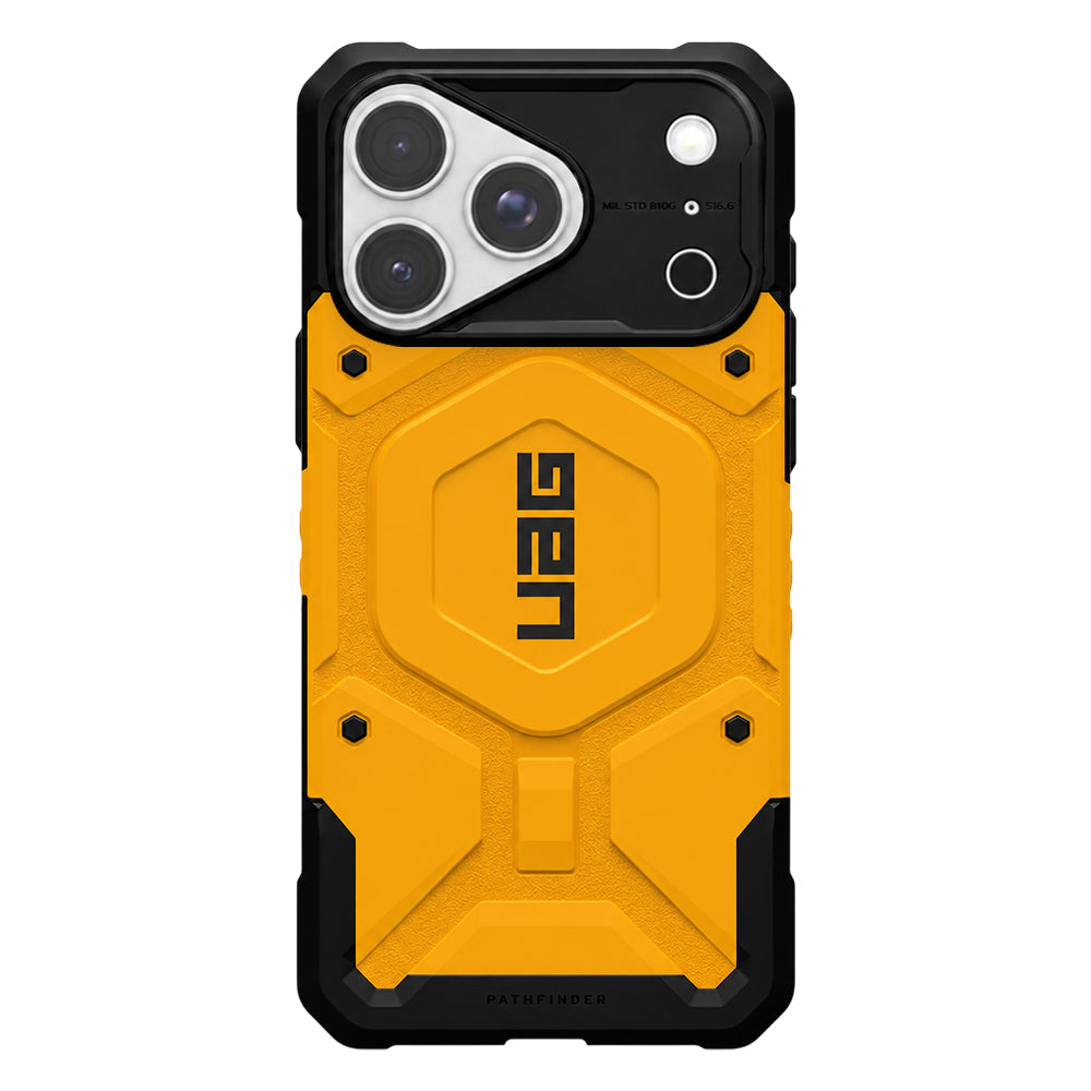 Capa MagSafe para Apple iPhone 18 Pro / 17 Pro, Urban Armor Gear, Pathfinder, Amarela