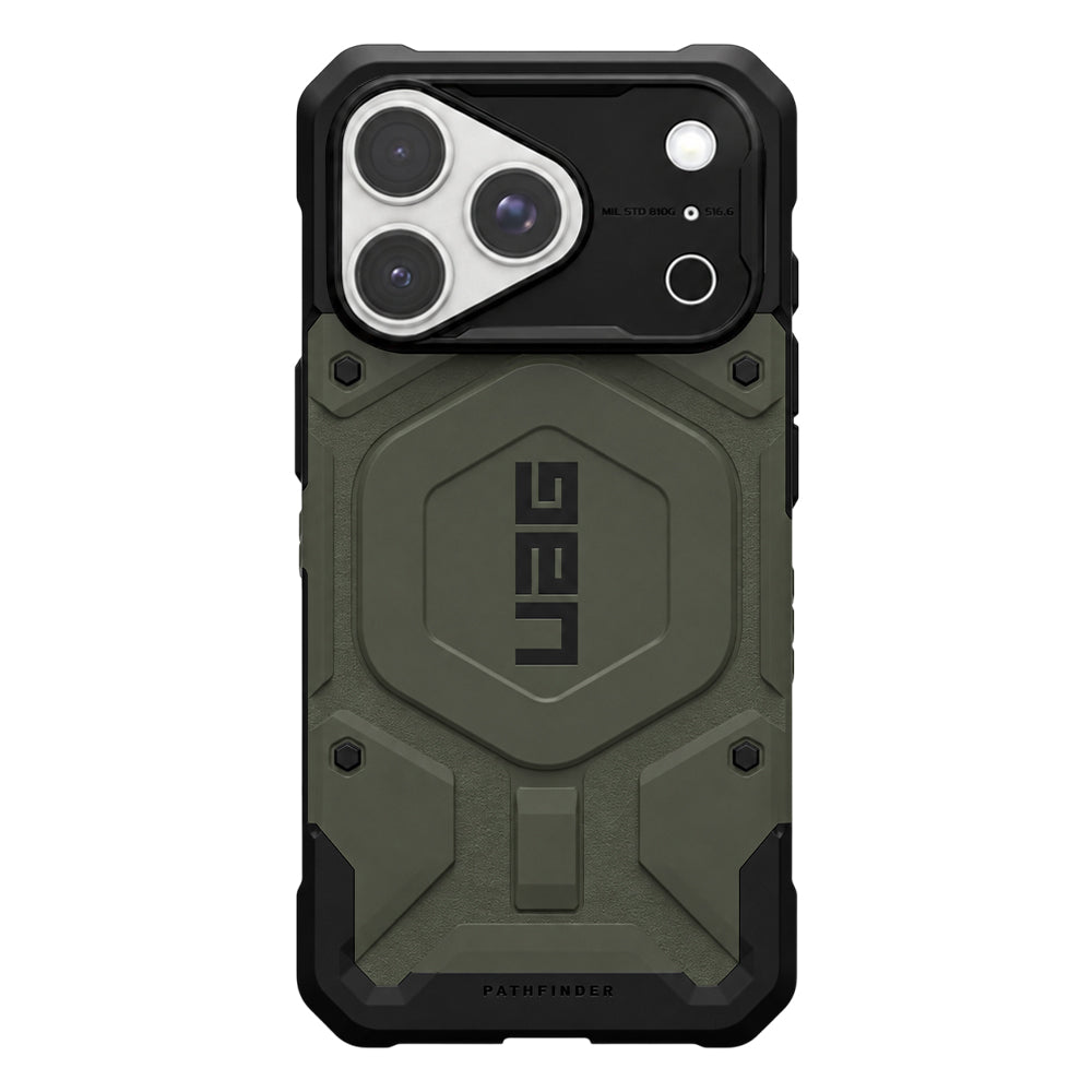 Capa MagSafe para Apple iPhone 18 Pro / 17 Pro, Urban Armor Gear, Pathfinder, Verde