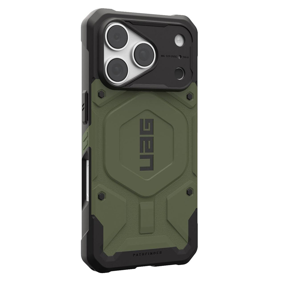 Capa MagSafe para Apple iPhone 18 Pro / 17 Pro, Urban Armor Gear, Pathfinder, Verde