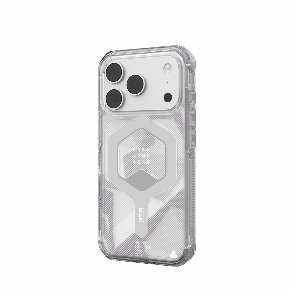 Capa MagSafe para Apple iPhone 18 Pro / 17 Pro, Urban Armor Gear, Plyo, Prateada