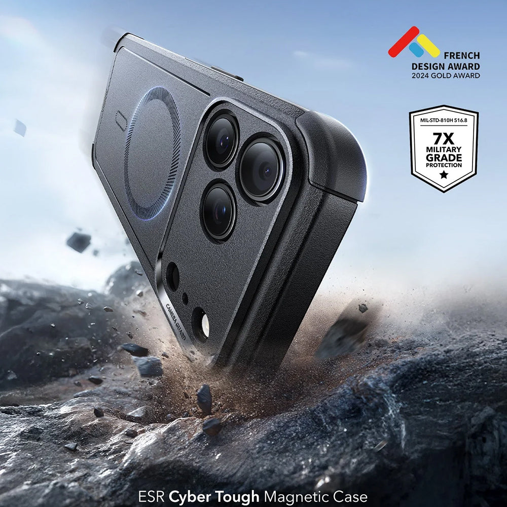 Capa MagSafe para Apple iPhone 18 Pro Max / 17 Pro Max, ESR, Cyber, Preta