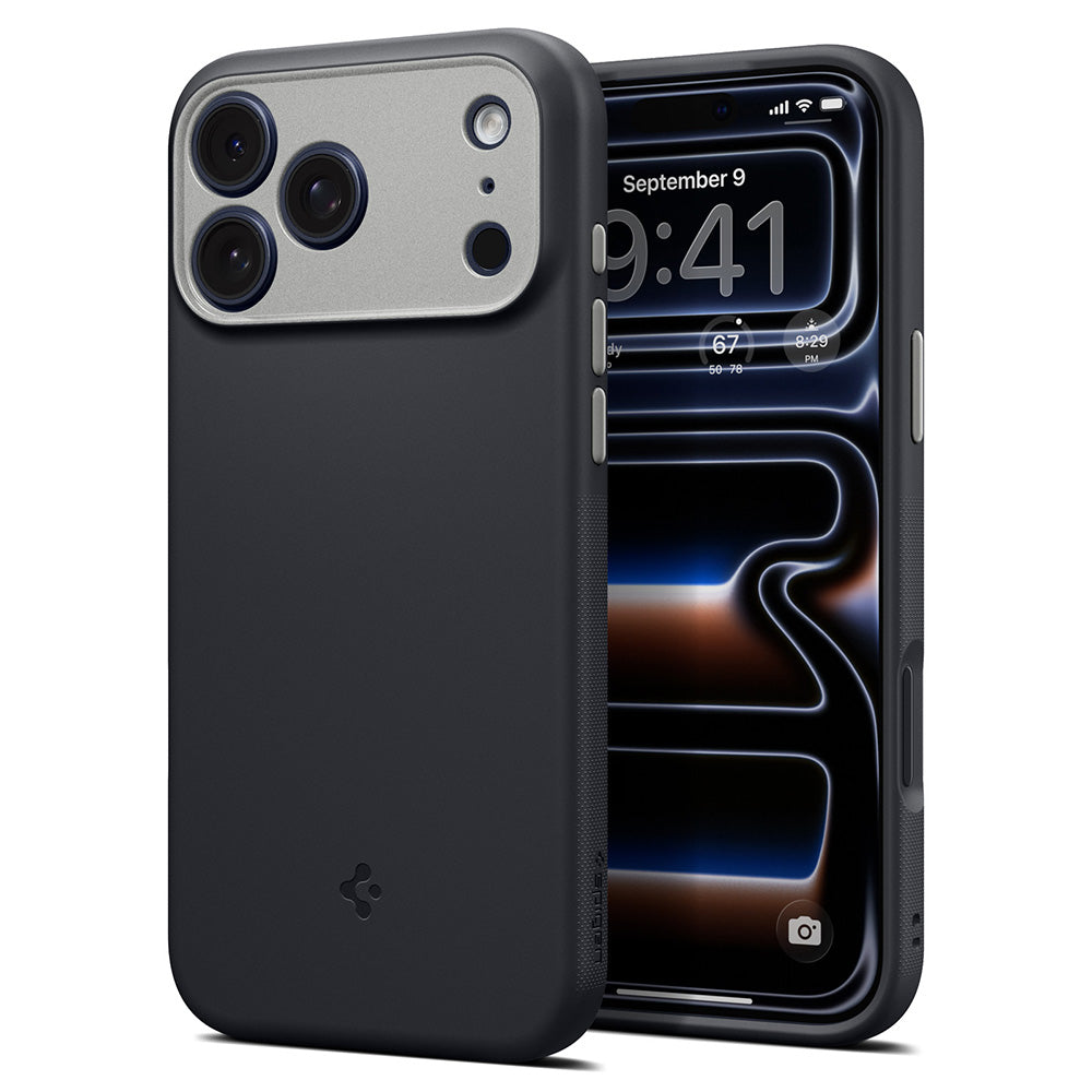 Capa MagSafe para Apple iPhone 18 Pro Max / 17 Pro Max, Spigen, Caseology Nano Pop, Preta ACS12142