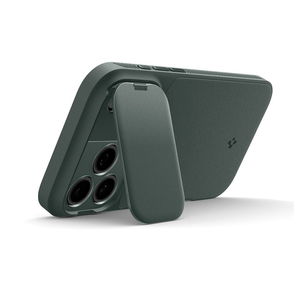Capa MagSafe para Apple iPhone 18 Pro Max / 17 Pro Max, Spigen, Optik Armor, Verde ACS09901