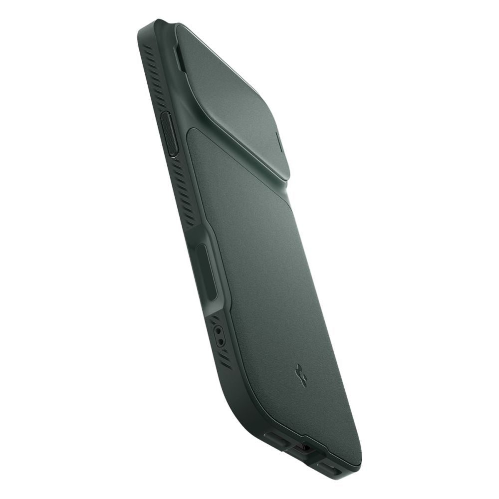 Capa MagSafe para Apple iPhone 18 Pro Max / 17 Pro Max, Spigen, Optik Armor, Verde ACS09901