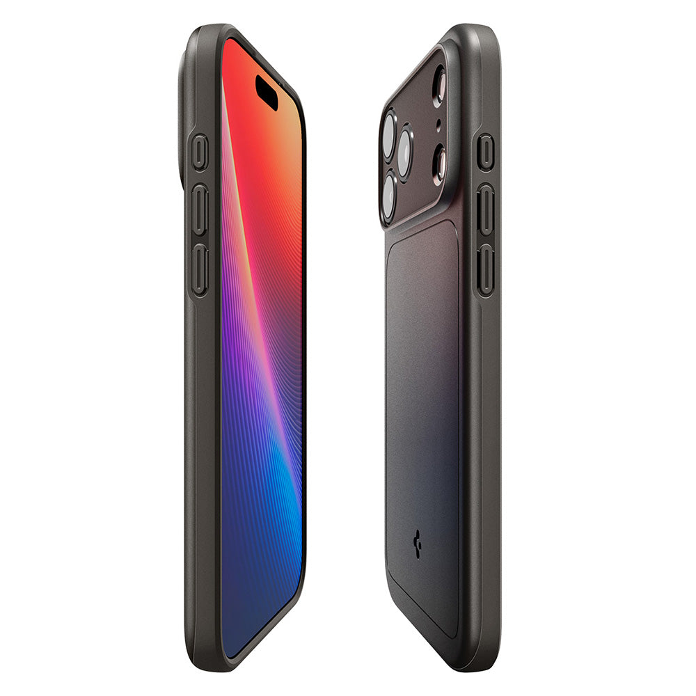 Capa MagSafe para Apple iPhone 18 Pro Max / 17 Pro Max, Spigen, Thin Fit, Cinzento ACS12107