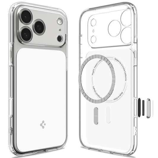 Capa MagSafe para Apple iPhone 18 Pro Max / 17 Pro Max, Spigen, Ultra Hybrid T, Branca ACS12132