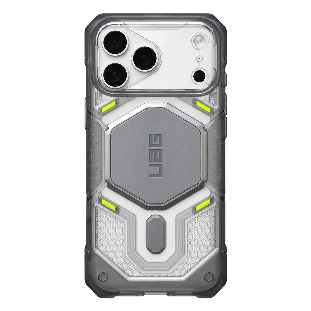 Capa MagSafe para Apple iPhone 18 Pro Max / 17 Pro Max, Urban Armor Gear, Monarch Pro, Prateada