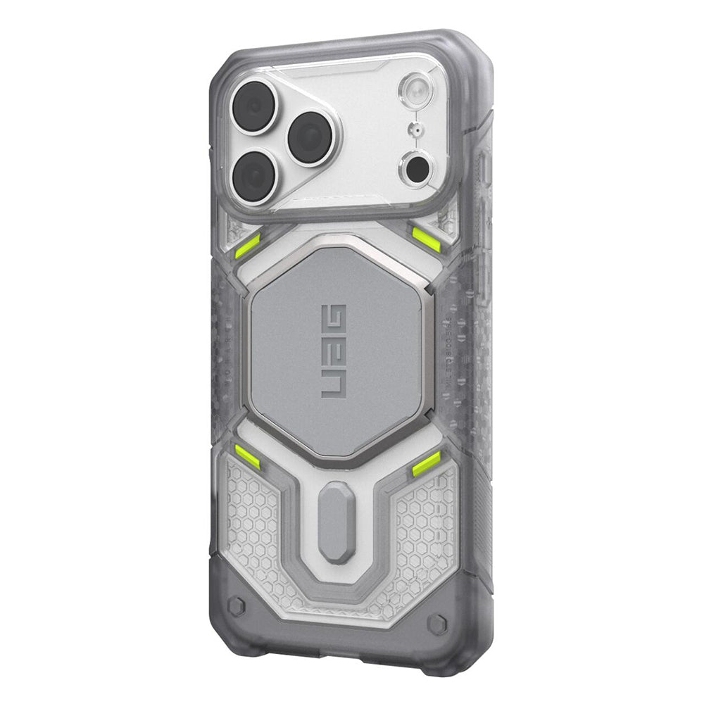 Capa MagSafe para Apple iPhone 18 Pro Max / 17 Pro Max, Urban Armor Gear, Monarch Pro, Prateada