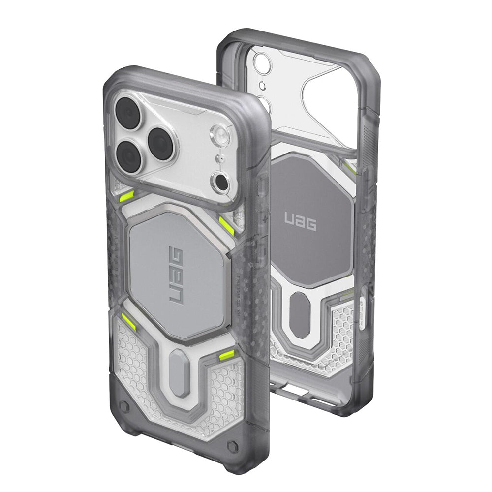 Capa MagSafe para Apple iPhone 18 Pro Max / 17 Pro Max, Urban Armor Gear, Monarch Pro, Prateada