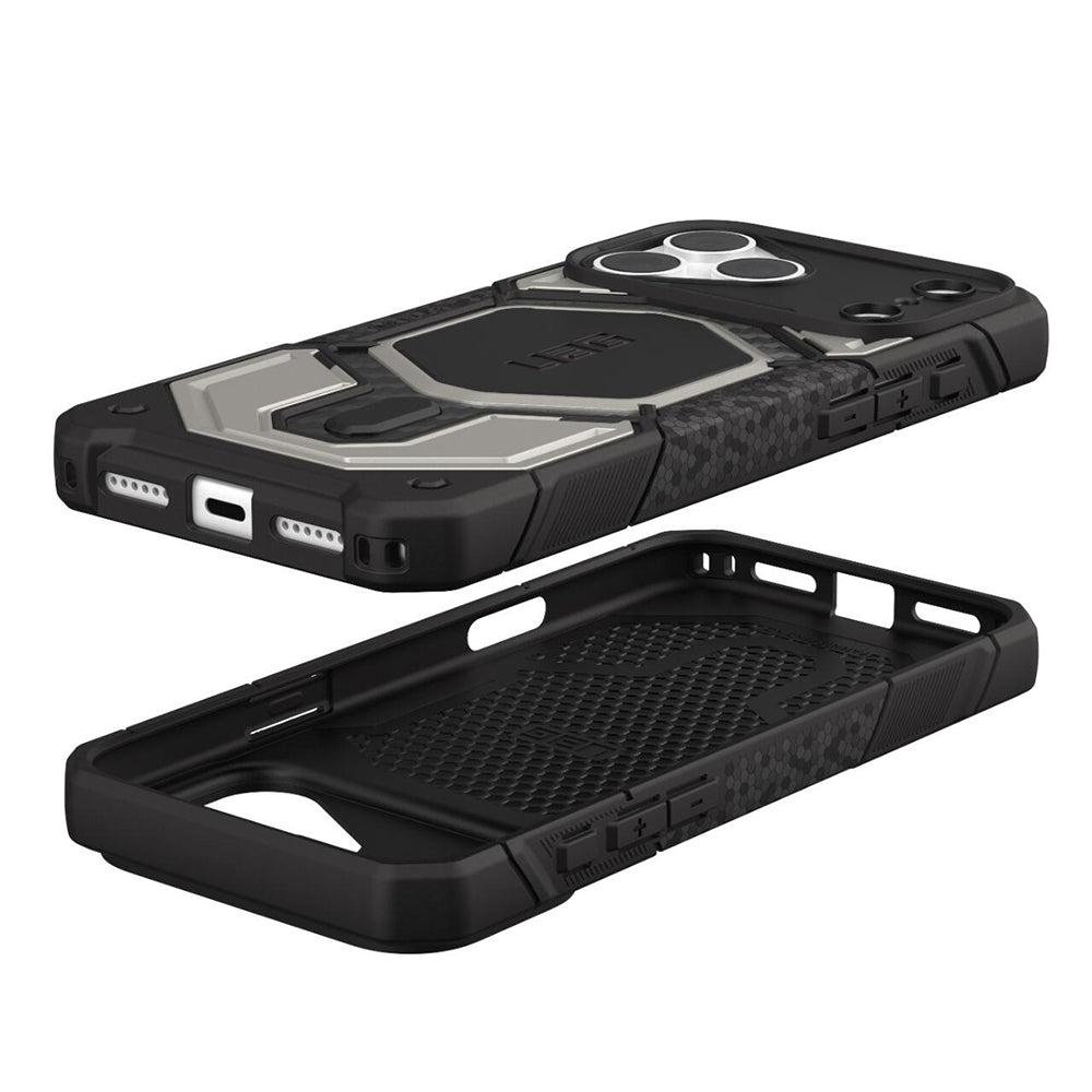 Capa MagSafe para Apple iPhone 18 Pro Max / 17 Pro Max, Urban Armor Gear, Monarch Pro, Cinzento