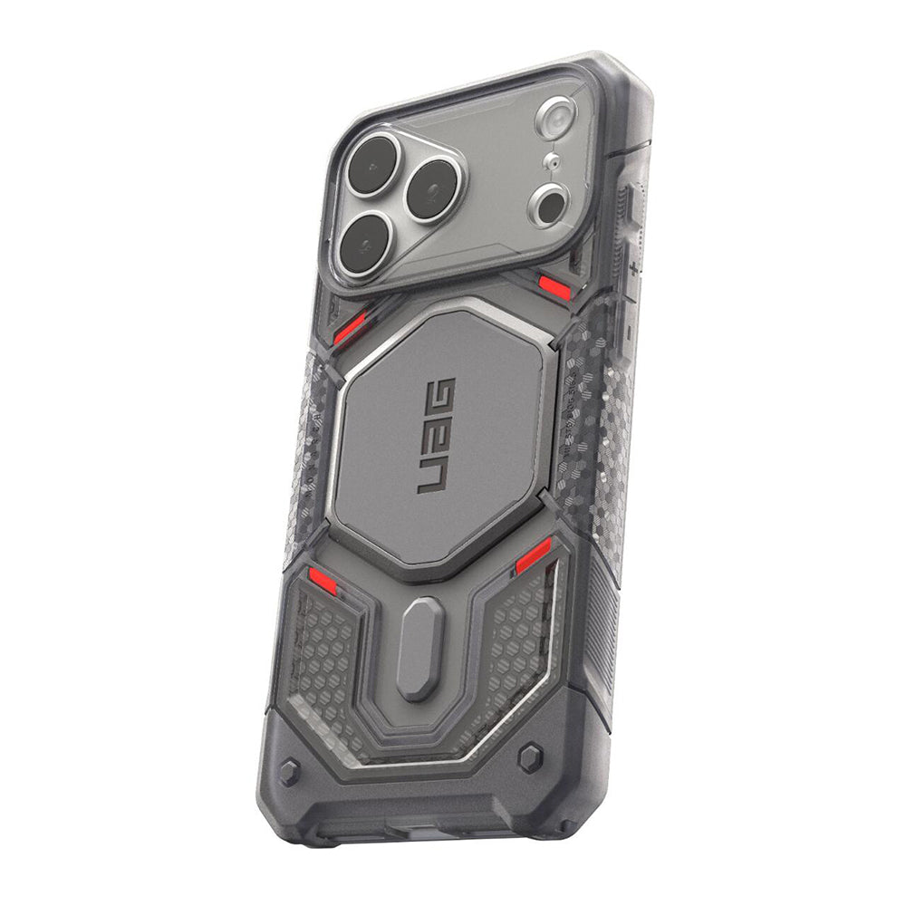 Capa MagSafe para Apple iPhone 18 Pro Max / 17 Pro Max, Urban Armor Gear, Monarch Pro, Cinzento Claro