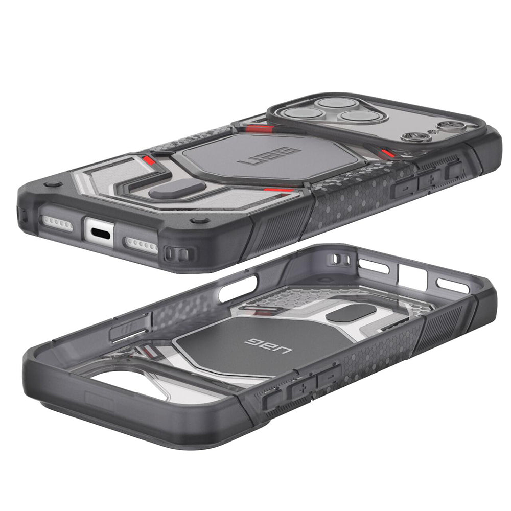 Capa MagSafe para Apple iPhone 18 Pro Max / 17 Pro Max, Urban Armor Gear, Monarch Pro, Cinzento Claro