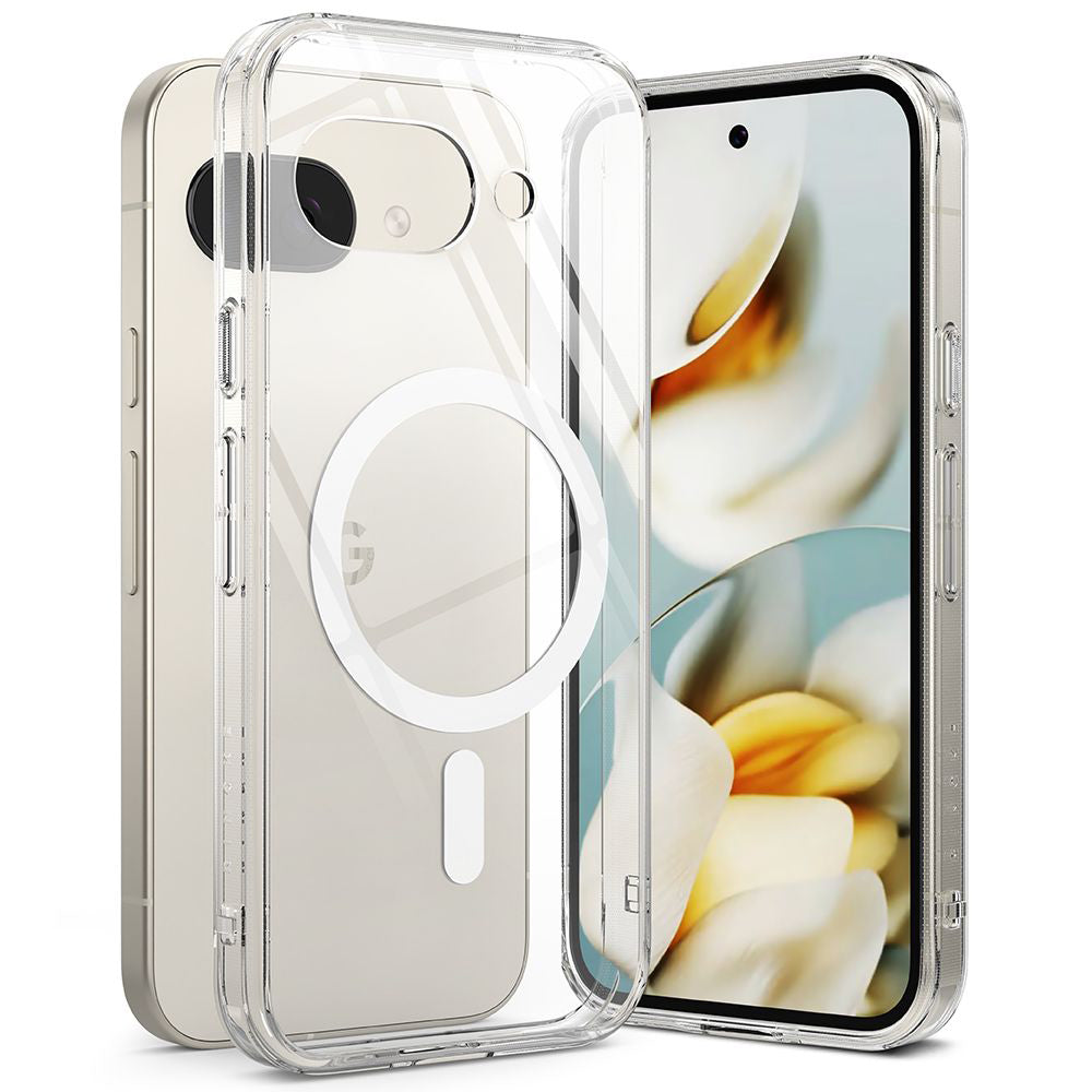 Capa MagSafe para Google Pixel 9a, Ringke, Fusion, Transparente
