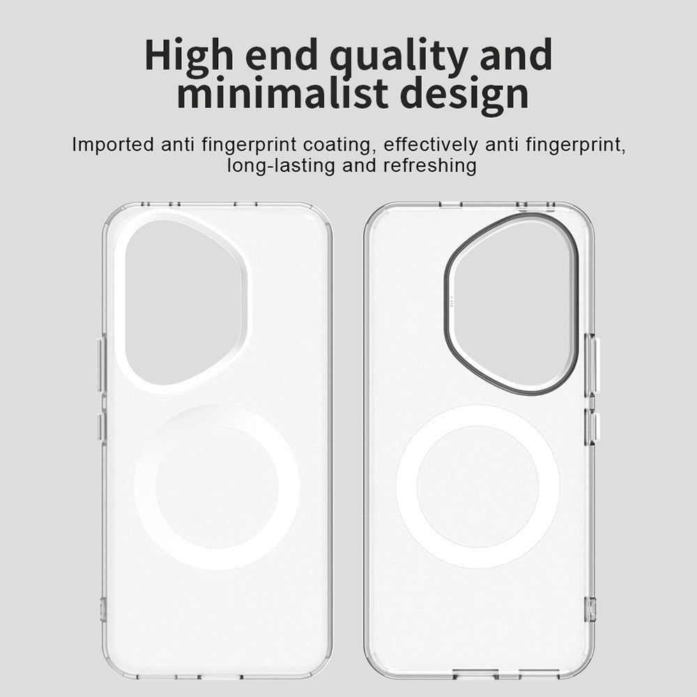Capa MagSafe para Honor 400 Pro, Techsuit, CandyCase, Branca
