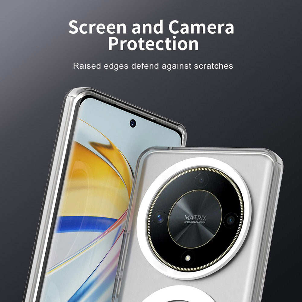 Capa MagSafe para Honor Magic6 Lite, Techsuit, CandyCase, Branca