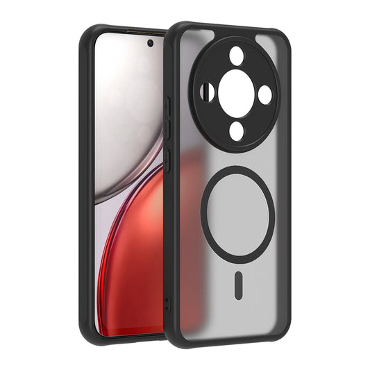 Capa MagSafe para Honor Magic8 Lite, Techsuit, HaloFrost II, Preta