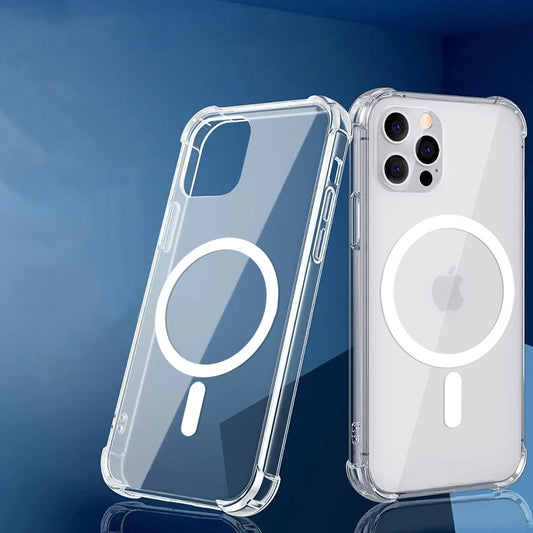 MagSafe Case for Honor X6b, Techsuit, Shockproof, Transparent